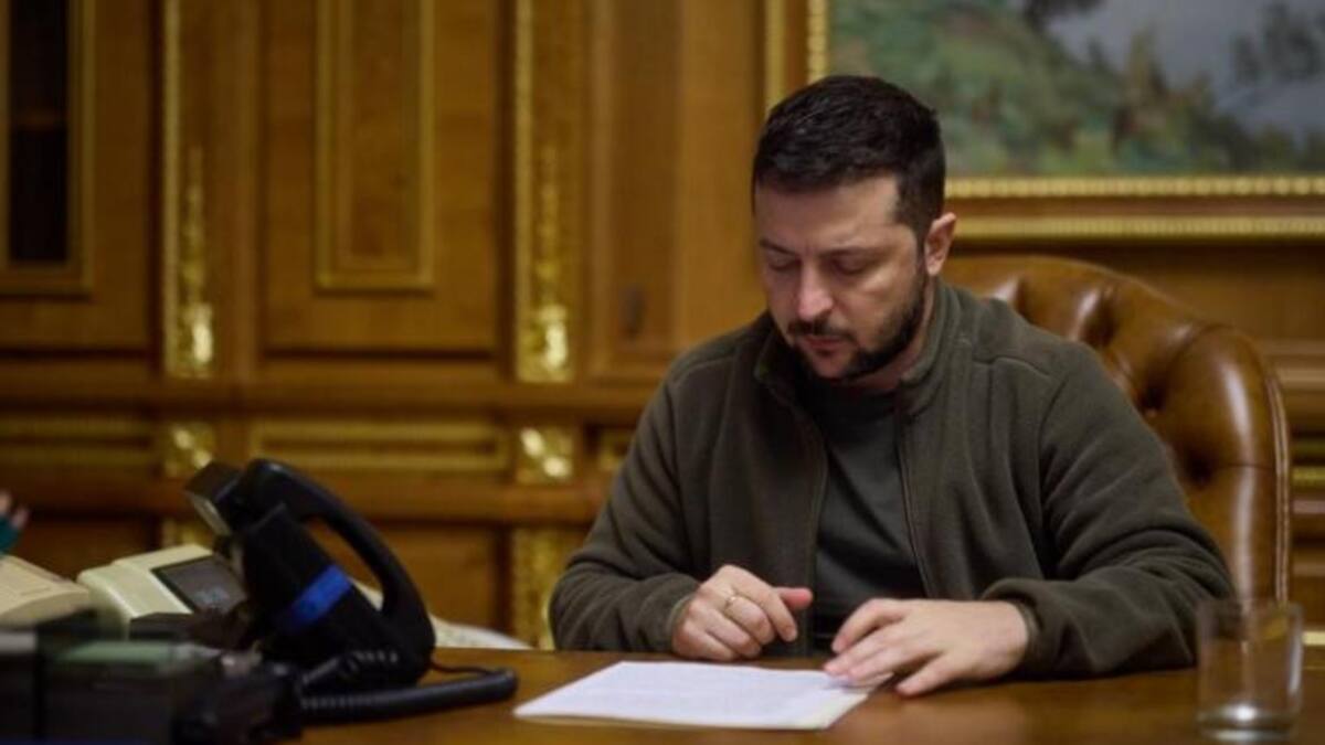 Volodímir Zelenski, presidente de Ucrania. Foto: NA.