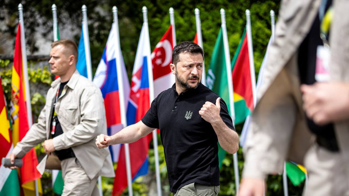 Volodimir Zelenski, presidente de Ucrania. Foto: Reuters