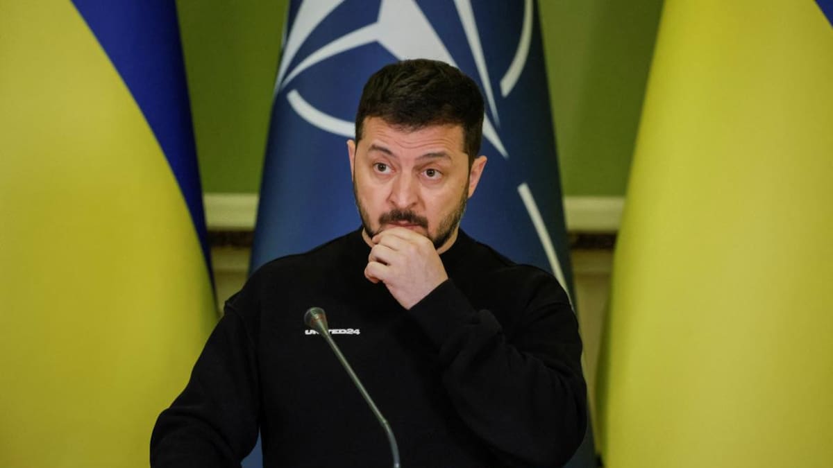 Volodímir Zelenski, presidente de Ucrania. Foto: Reuters