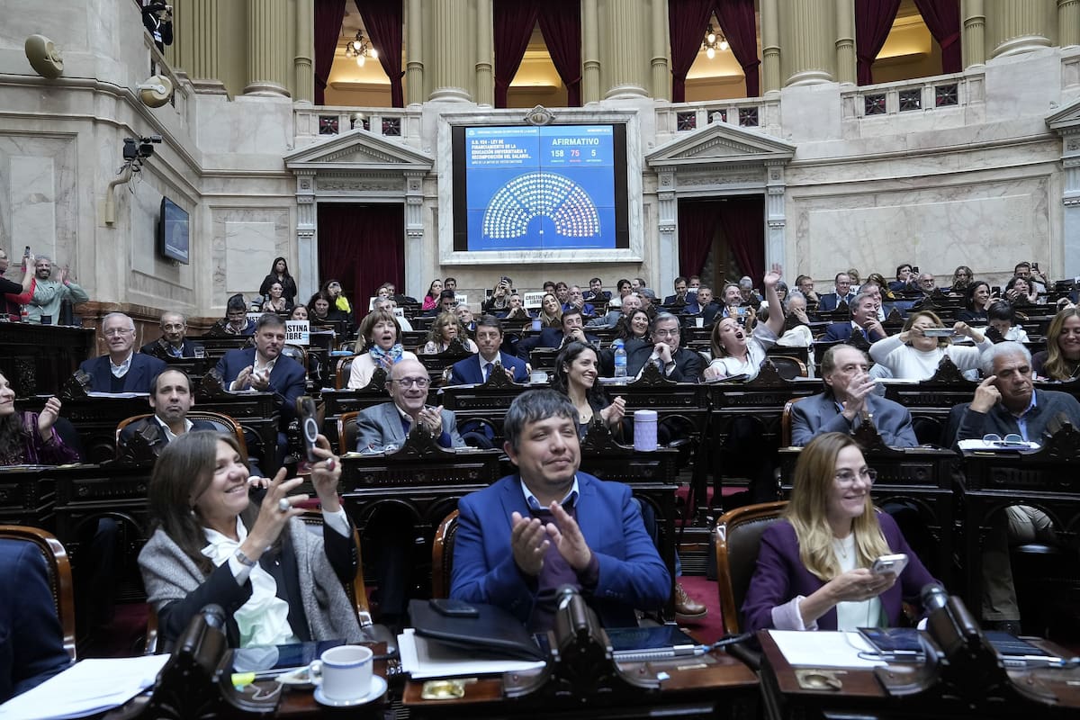 Votación en Diputados.