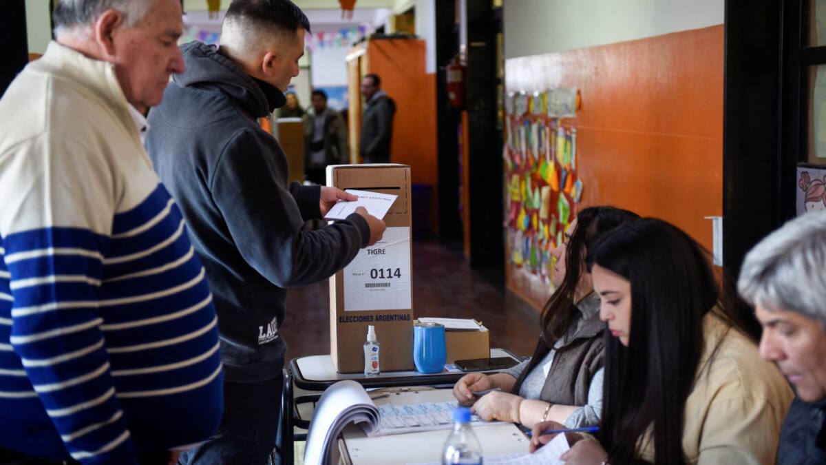 Votación paso 2023 Argentina. Foto Reuters