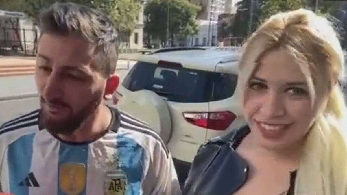 Votaron el "falso Messi" y la "falsa Wanda Nara".