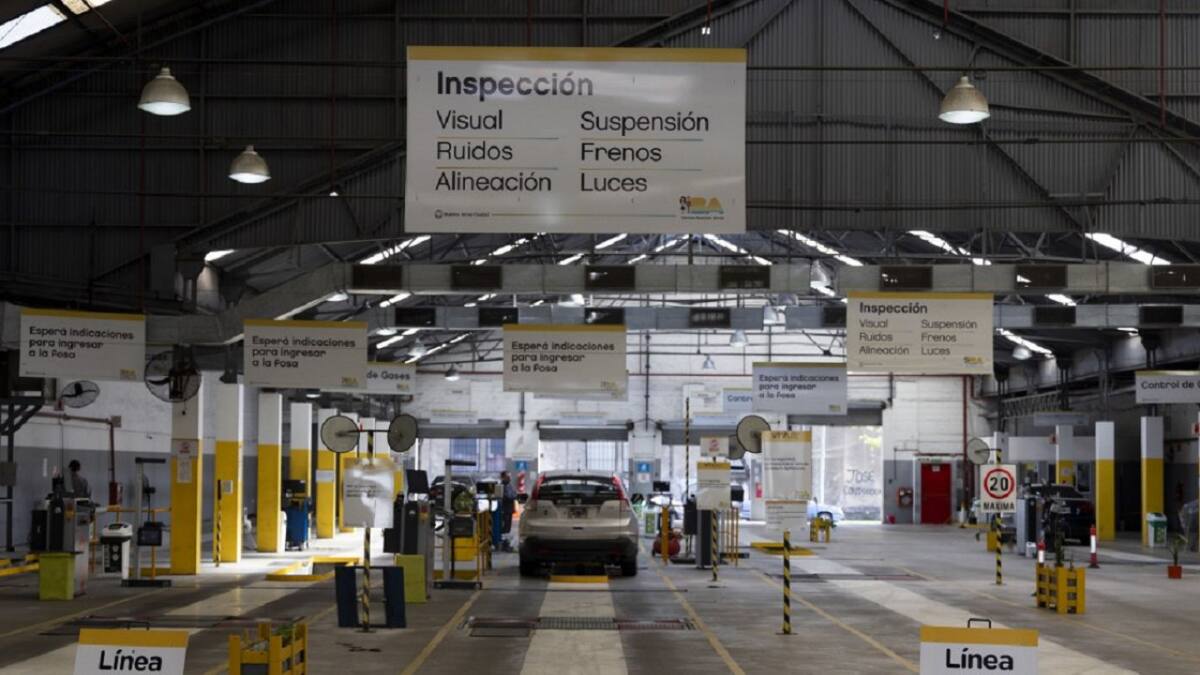 VTV, trámite automotor. Foto: NA