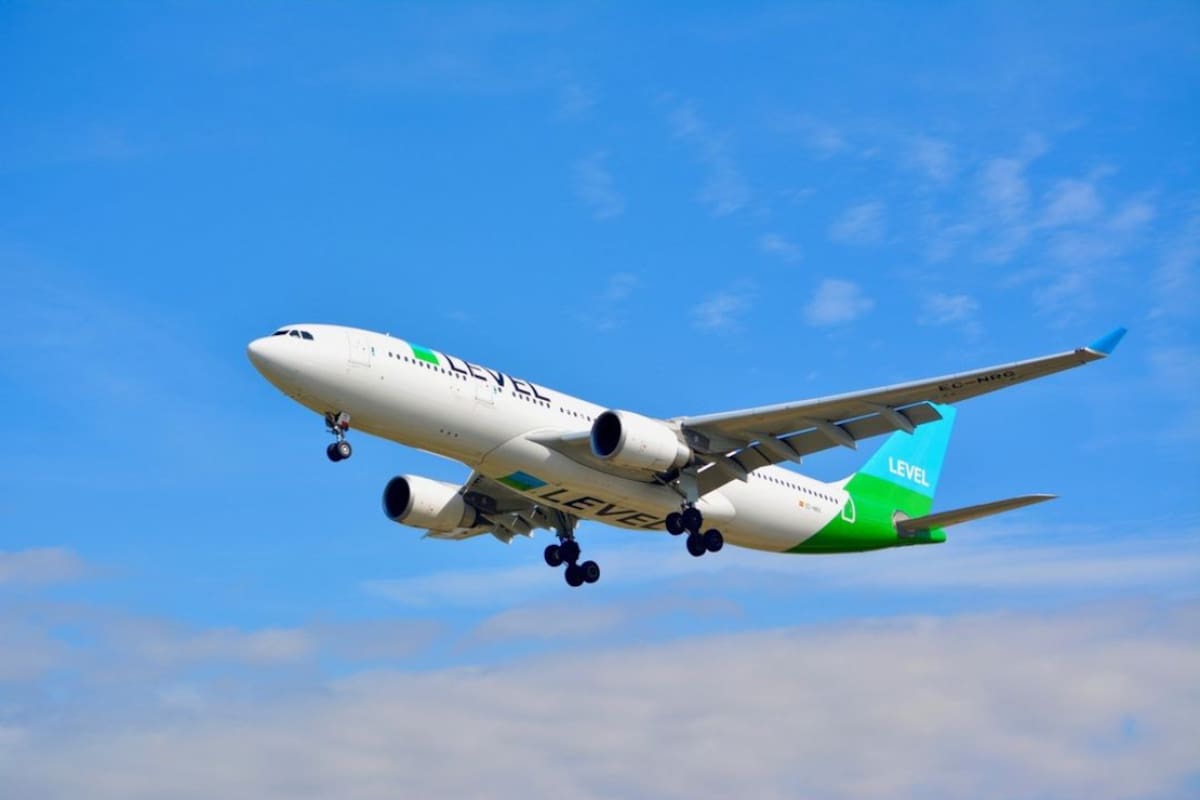 Vuelo de la Aerolínea Level. Foto: Instagram @flywithlevel.