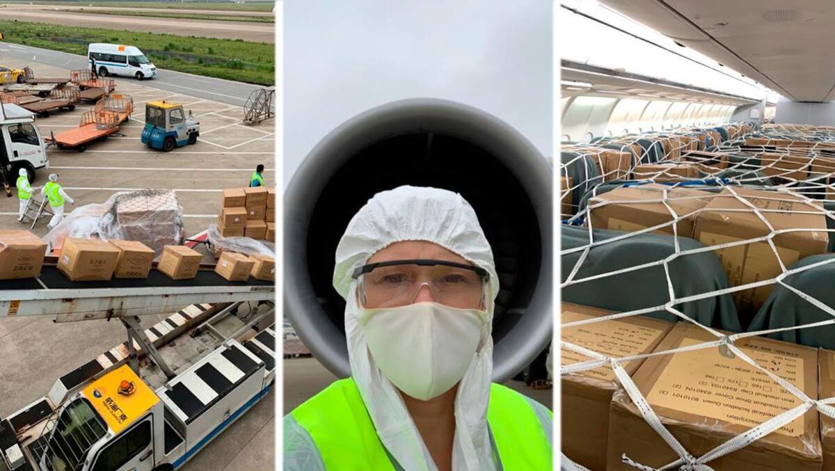 Vuelos voluntarios de Argentina a China para insumos por coronavirus