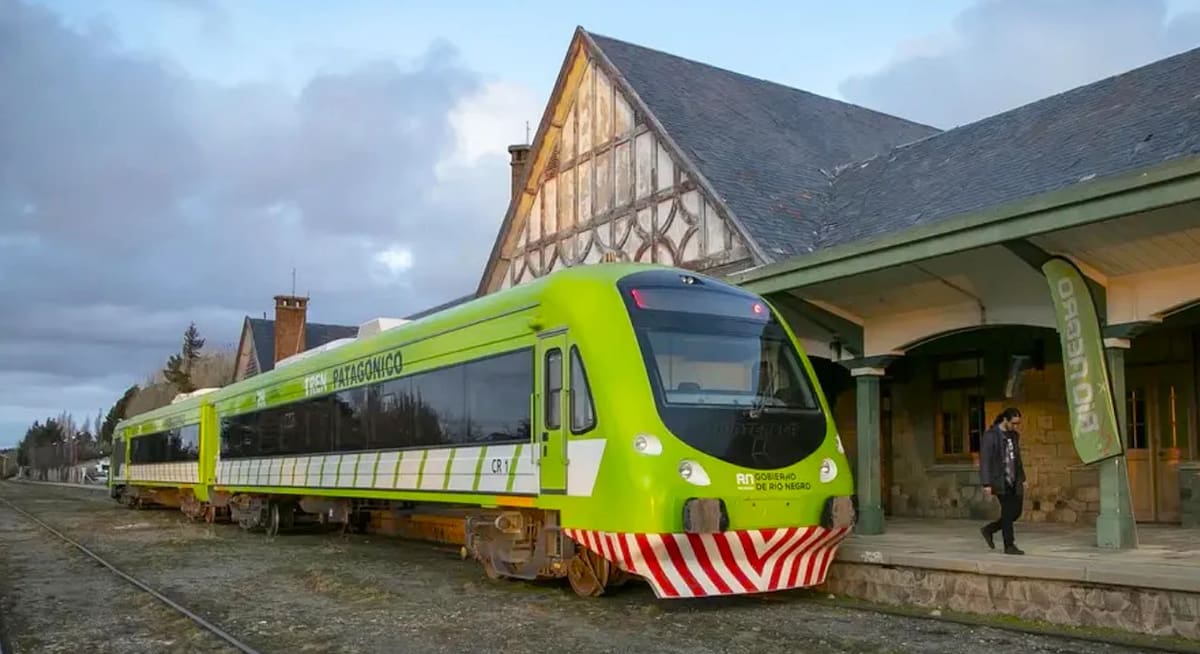 Vuelve el Tren Patagónico. Foto: NA.