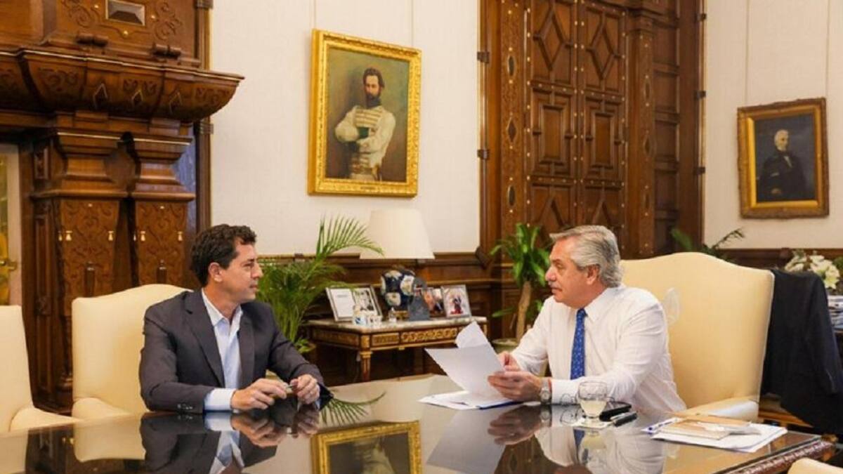 Wado de Pedro y Alberto Fernández, NA