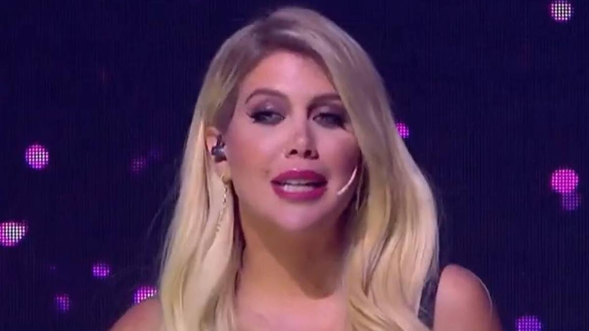 Wanda Nara. Foto: captura de video.