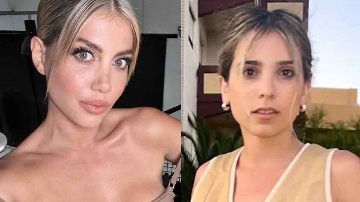 Wanda Nara y Emily Ceco. Foto Canal26.com