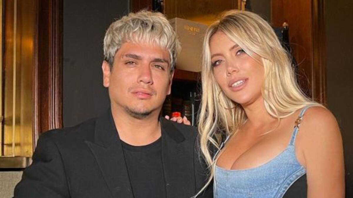 Wanda Nara y Kennys Palacios. Foto: Instagram/kennyspalacios.