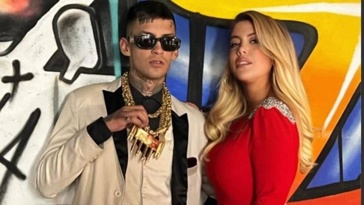 Wanda Nara y L-Gante en el nuevo videoclip_Instagram/rodrigomesina