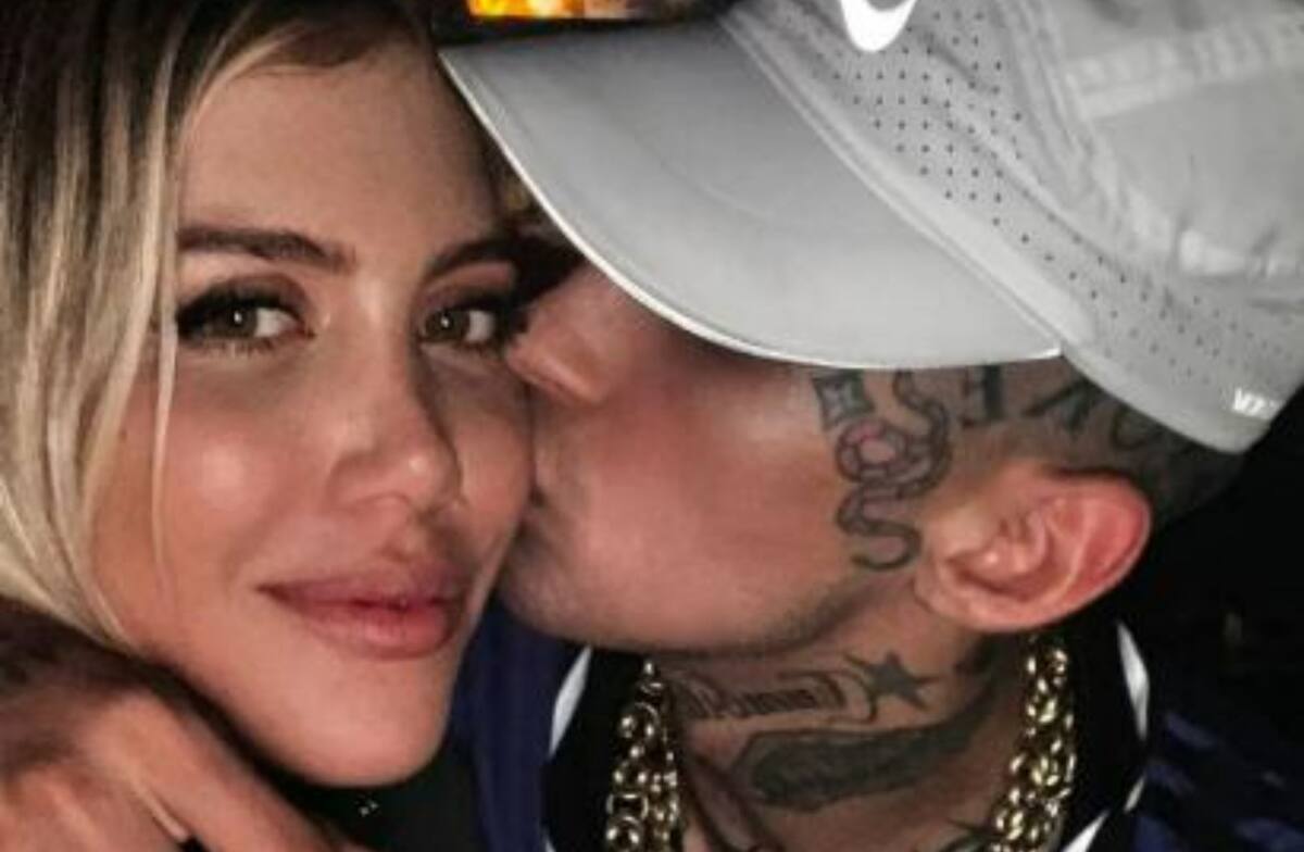 Wanda Nara y L-Gante. Foto: Instagram.