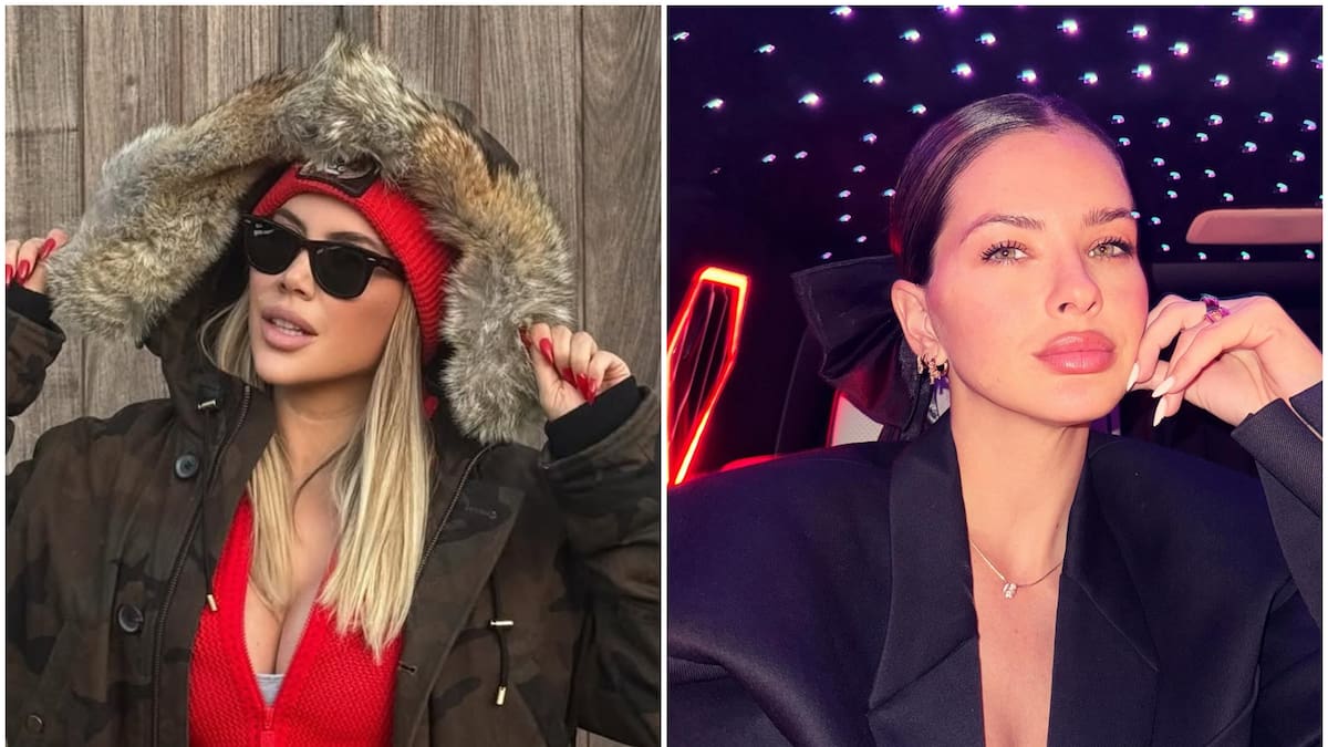 Wanda Nara y la China Suárez.