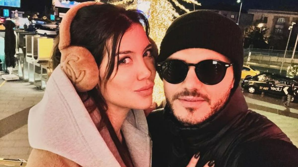 Wanda Nara y Mauro Icardi. Foto: Instagram.