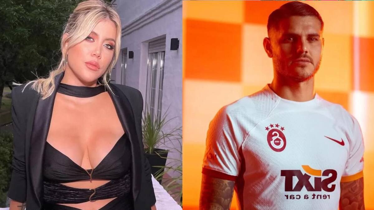 Wanda Nara y Mauro Icardi. Foto: Instagram.