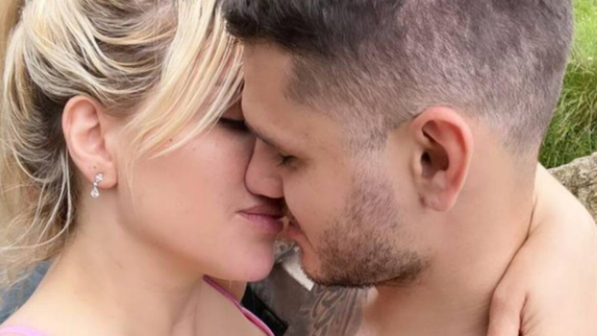 Wanda Nara y Mauro Icardi. Foto: Instagram/mauroicardi.
