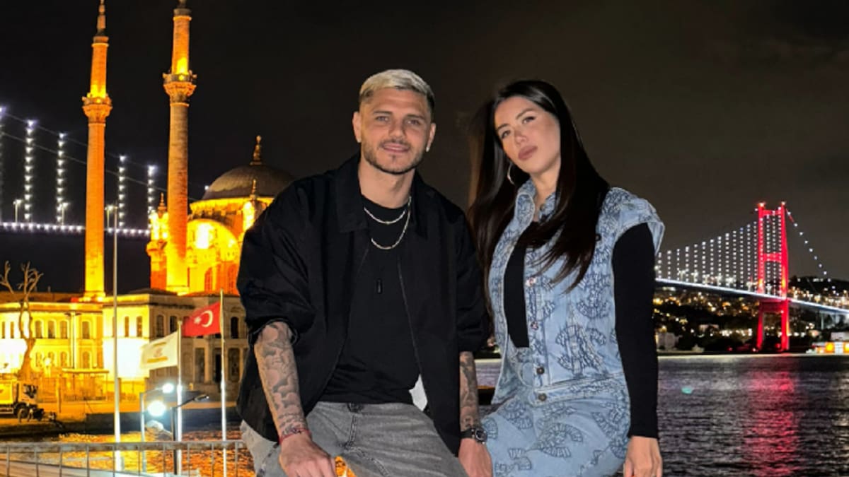 Wanda Nara y Mauro Icardi. Foto: Instagram/wanda_nara