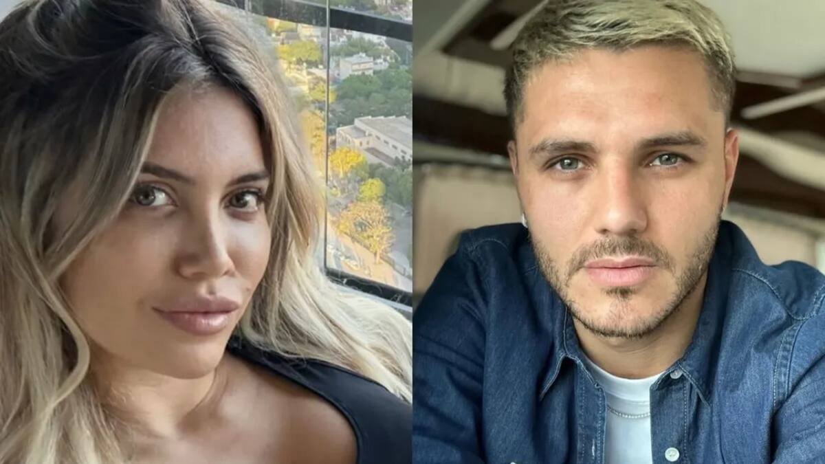 Wanda Nara y Mauro Icardi. Foto: NA