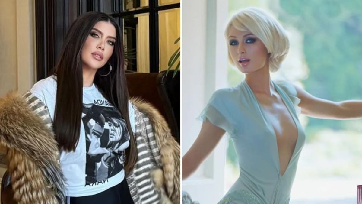 Wanda Nara y Paris Hilton. Fotos: Instagram