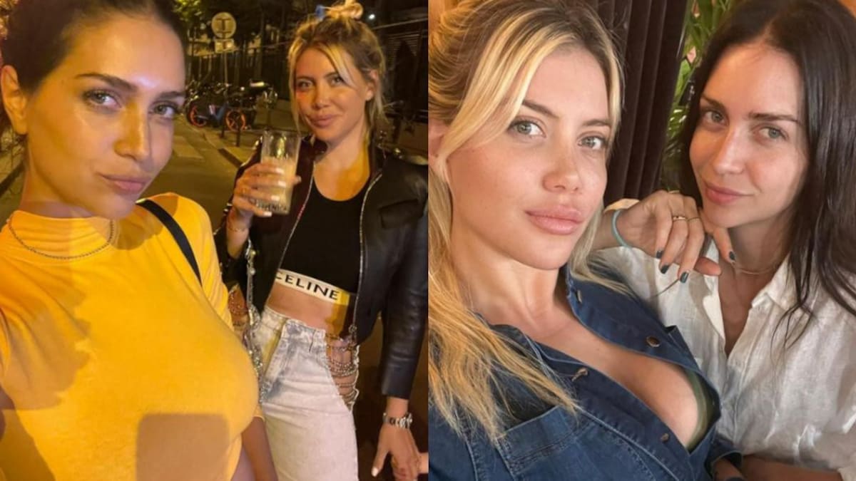 Wanda y Zaira en Ibiza. Fotos: instagram/wanda_nara