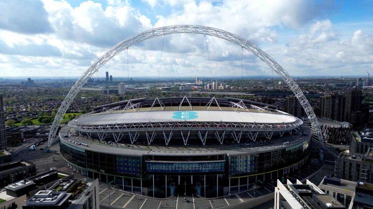 Wembley será el estadio de la final. Foto: Reuters