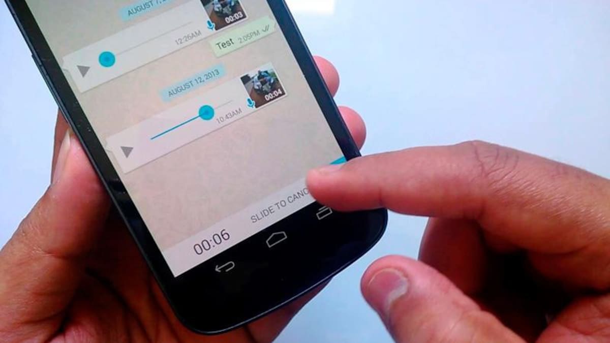Whatsapp audio