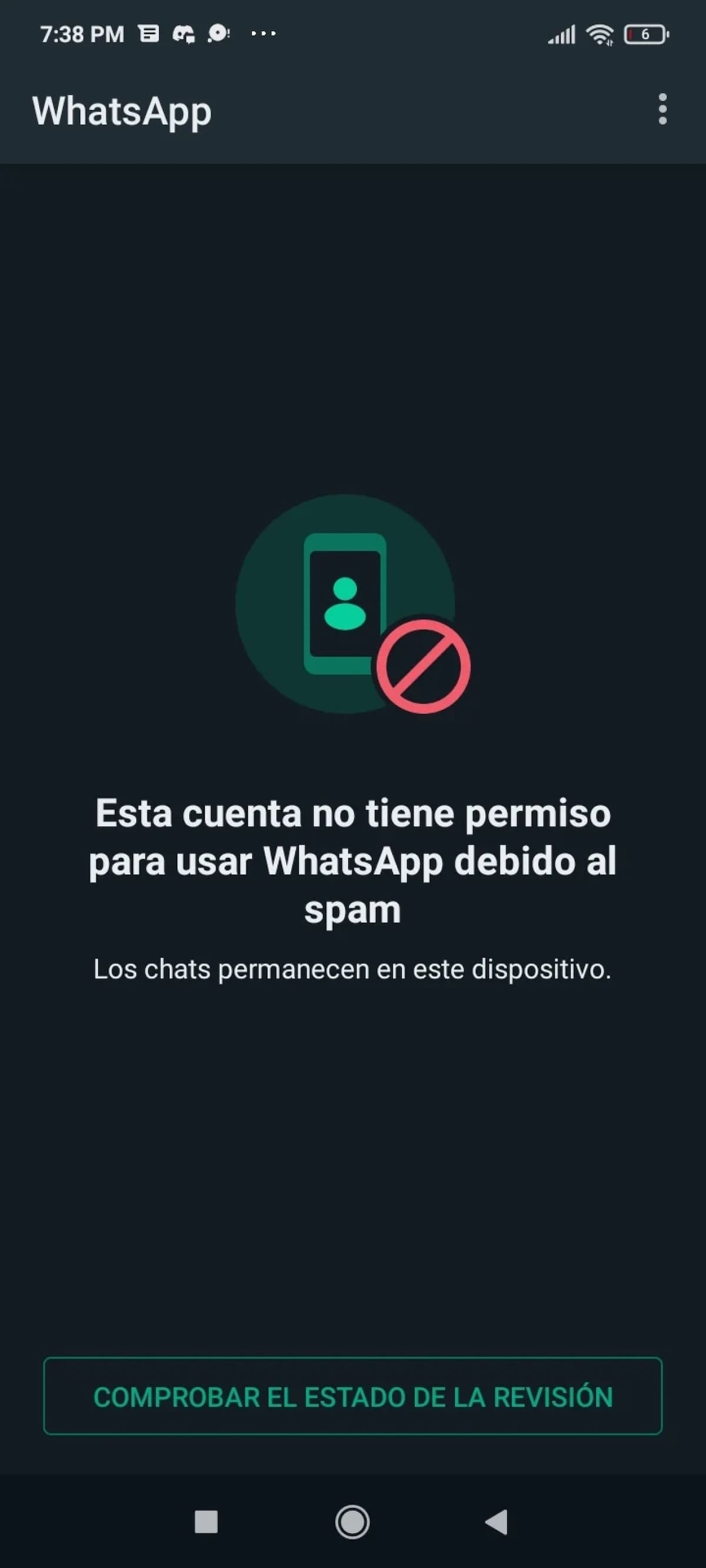 WhatsApp. Foto: Captura
