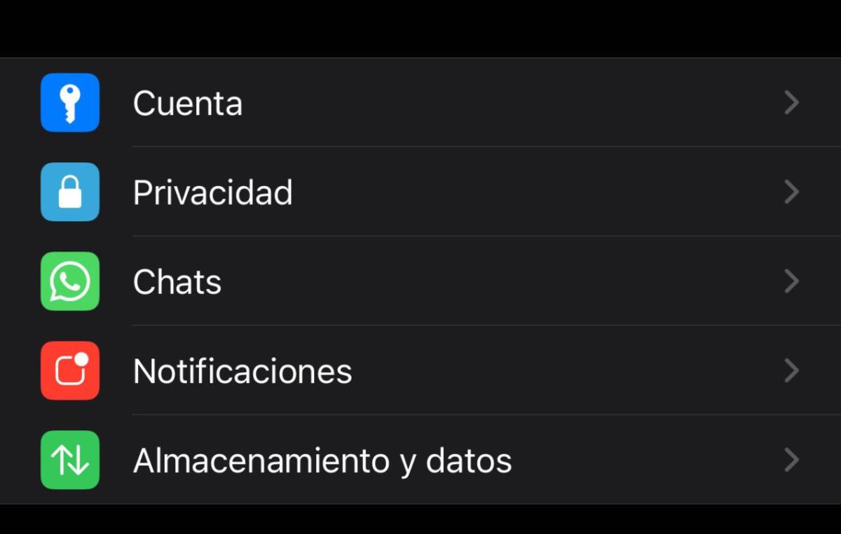 WhatsApp. Foto: captura de pantalla