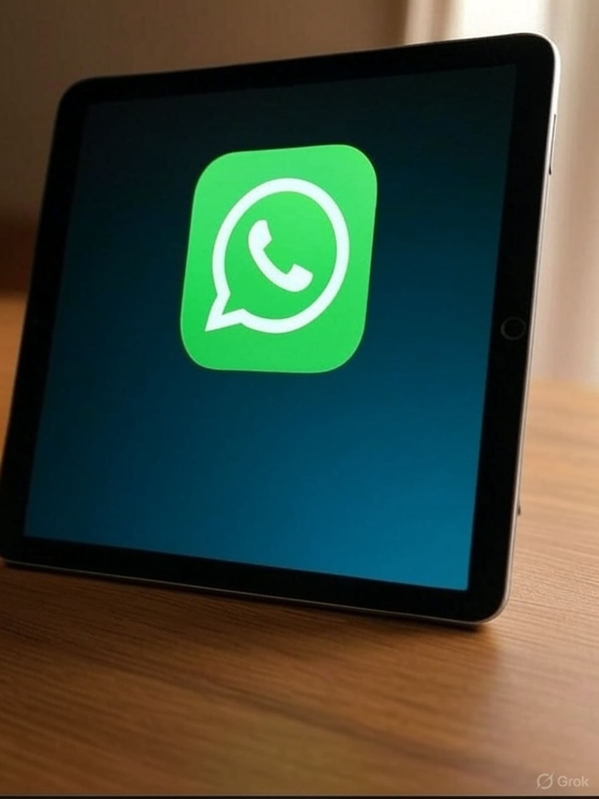 WhatsApp llegó a iPad. Foto: Grok.