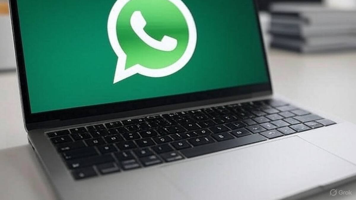 WhatsApp Web. Foto: Grok.