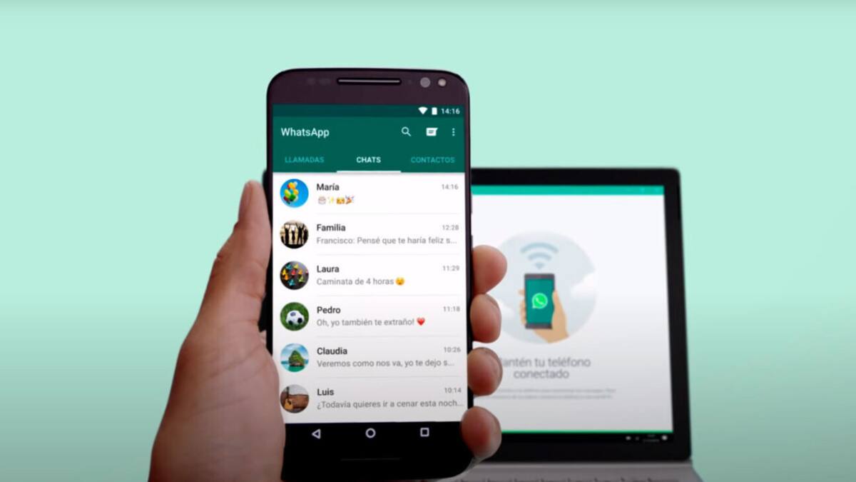 WhatsApp Web. Foto: WhatsApp.
