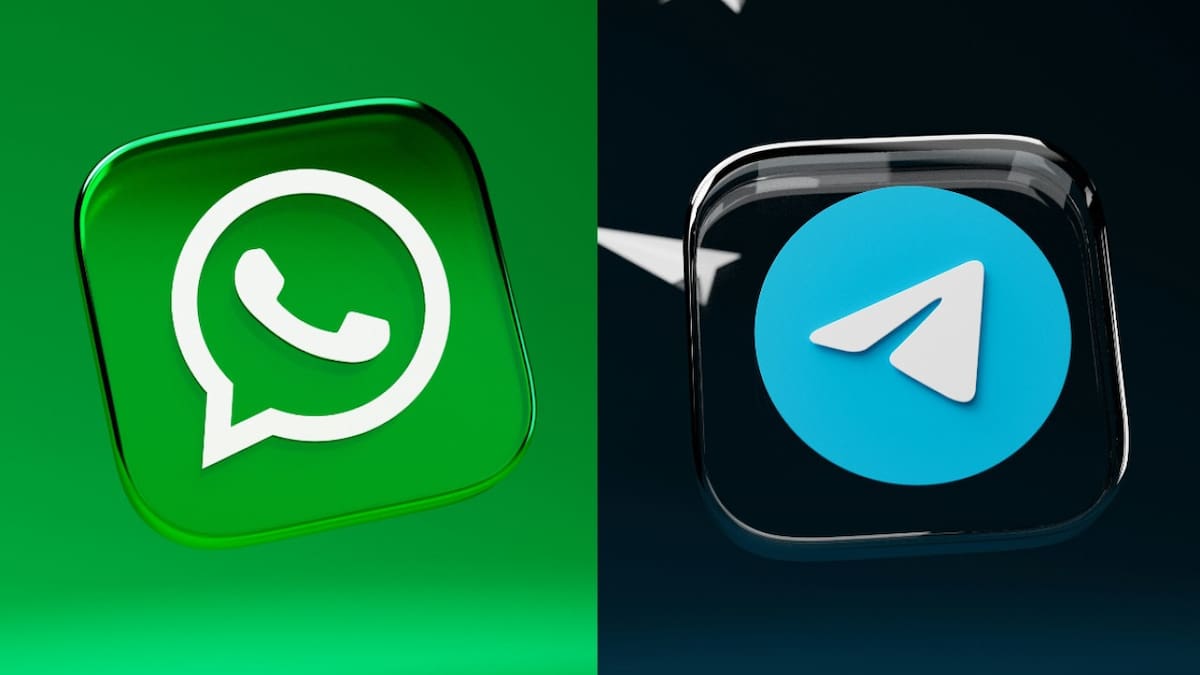 WhatsApp y Telegram. Foto Unsplash.