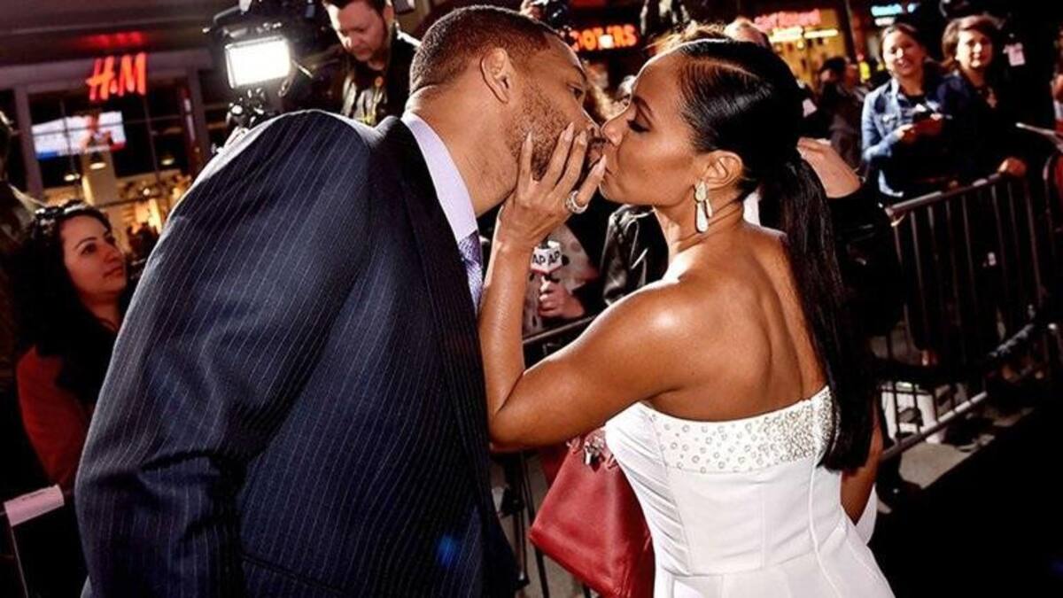 Will Smith con su esposa Jada Pinkett