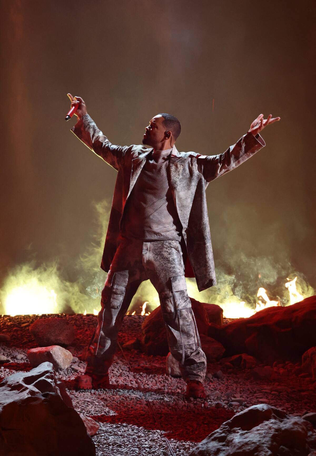 Will Smith estrenó su nueva canción en los premios BET. Foto: Reuters.