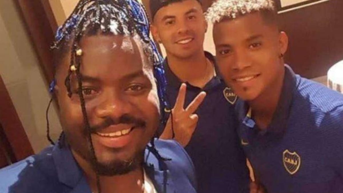 Wilmar Barrios, Edwin Cardona y peluquero Yaca