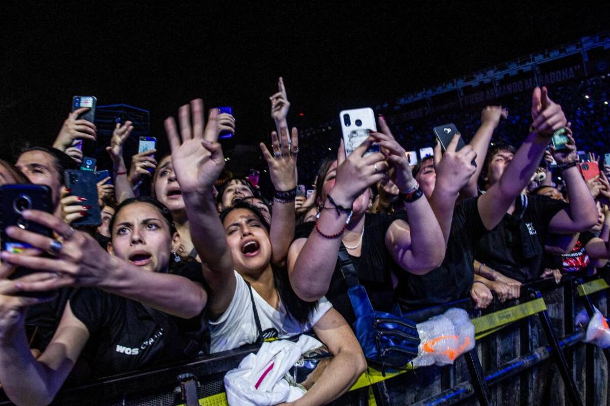 wos concierto foto télam