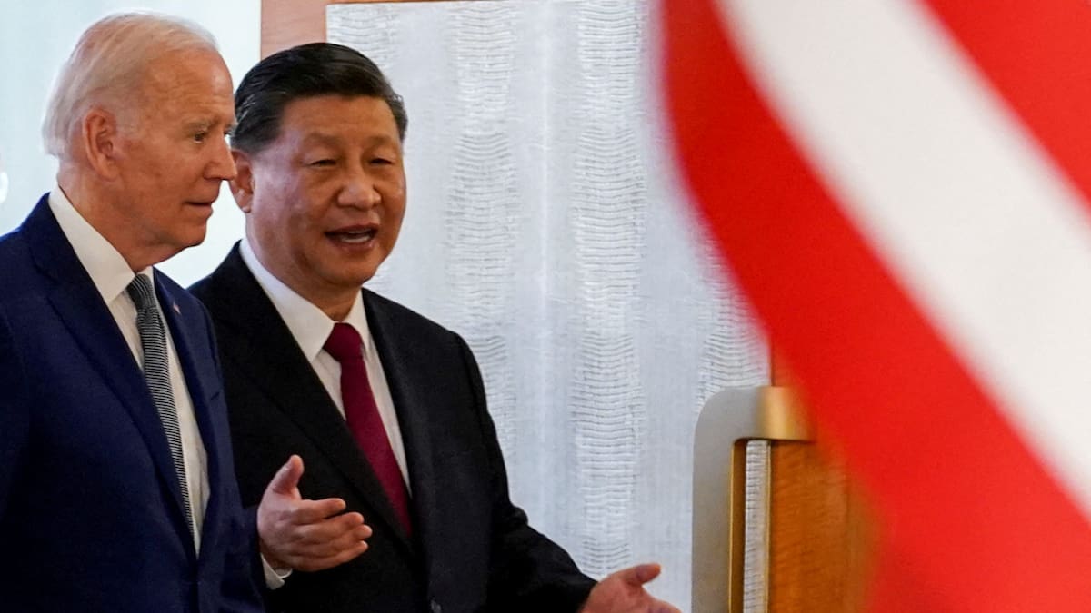 Xi Jinping y Joe Biden. Foto: Reuters.