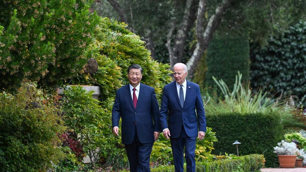 Xi Jinping y Joe Biden. Foto: Reuters.