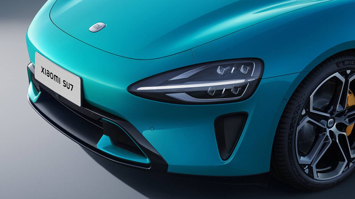 Xiaomi SU7. Foto: X (@xiaomi).