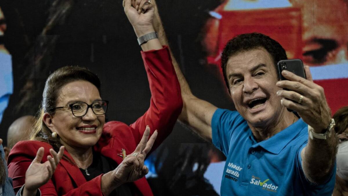 Xiomara Castro, presidente de Honduras. Reuters.