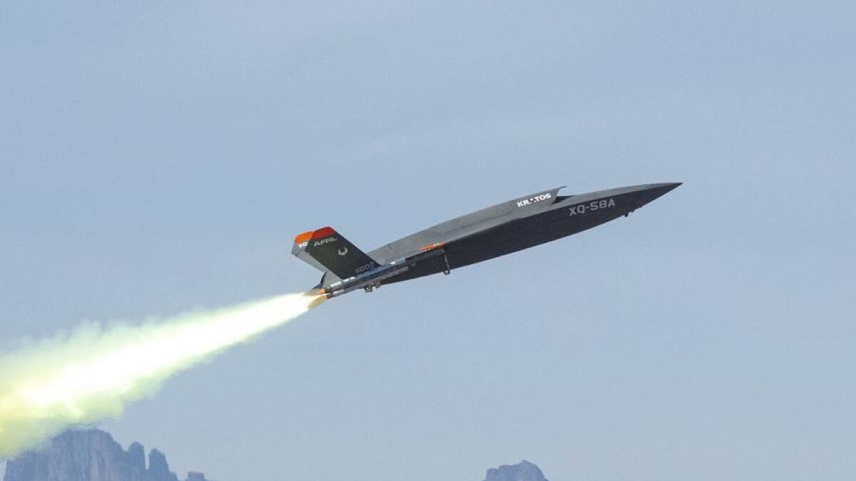 XQ-58A Valkyre. Foto: Twitter.