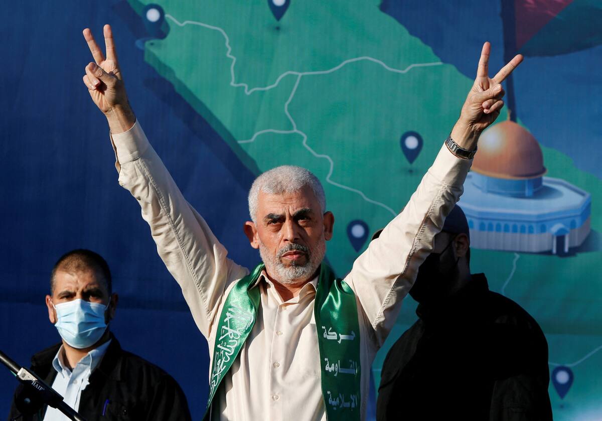 Yahya Sinwar, el nuevo jefe del buró político de Hamás. Foto: Reuters.