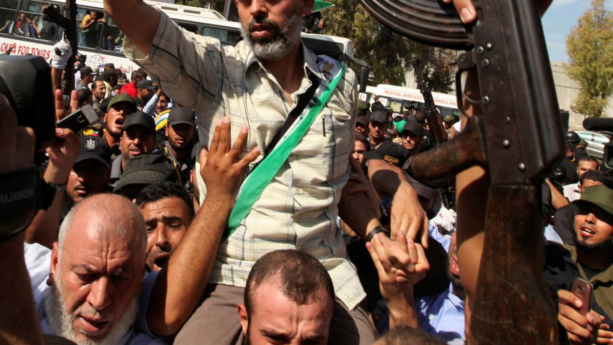 Yahya Sinwar, líder de Hamás. Foto: Reuters.