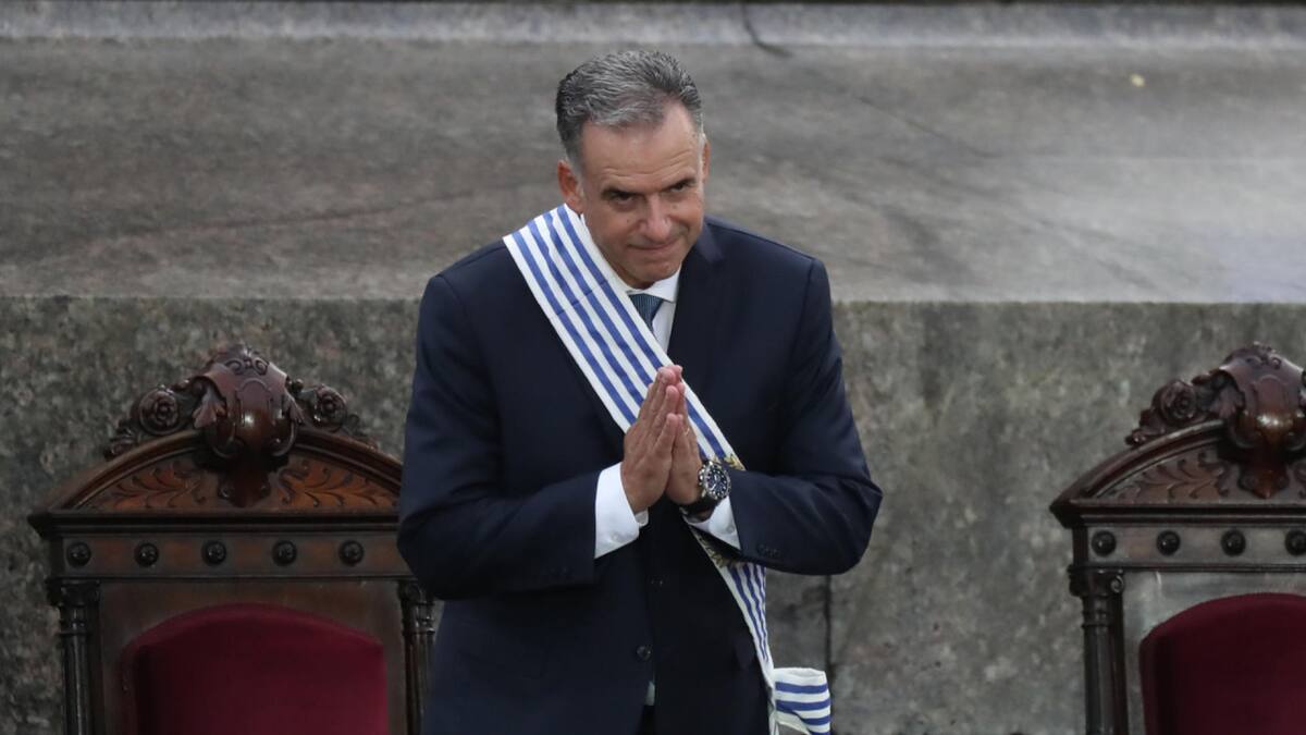 Yamandú Orsi asumió como presidente de Uruguay: "Vamos a construir un mejor país"