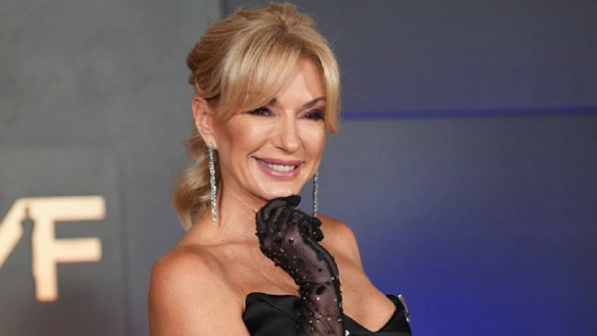 Yanina Latorre en los Premios Martín Fierro. Foto: NA.