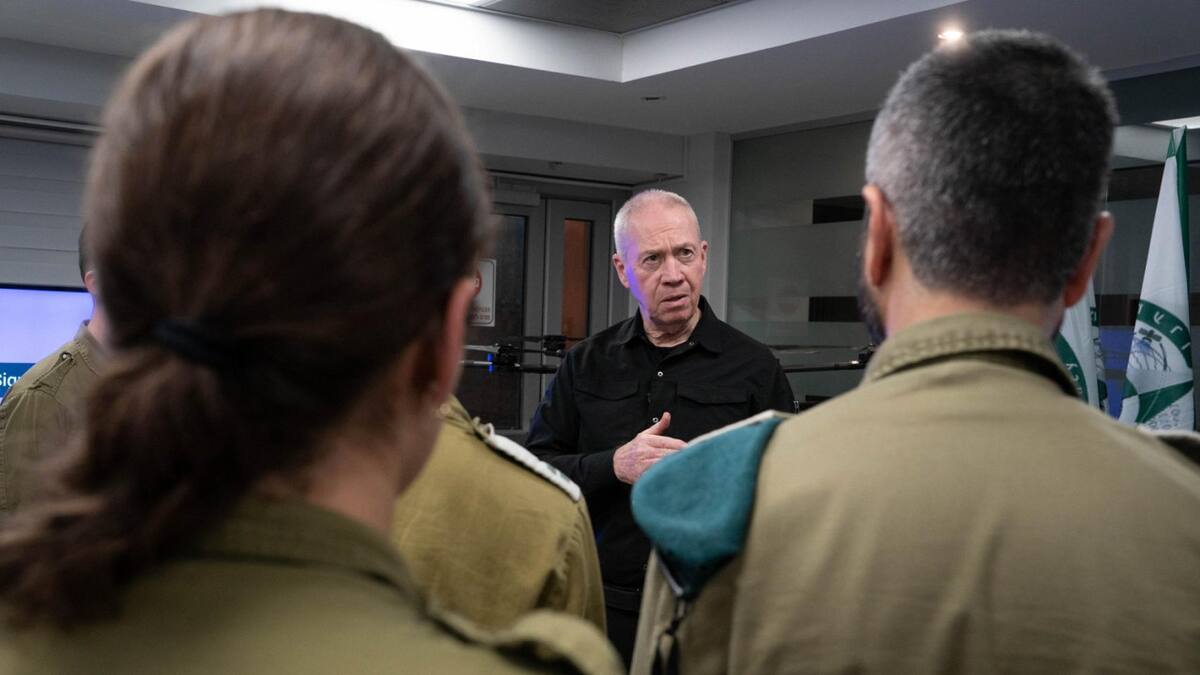 Yoav Gallant, ministro de Defensa israelí. Foto: X @yoavgallant