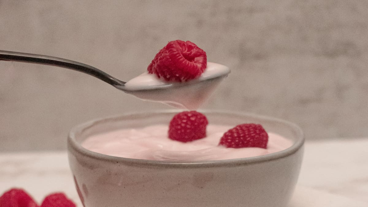 Yogur. Foto: Unsplash.