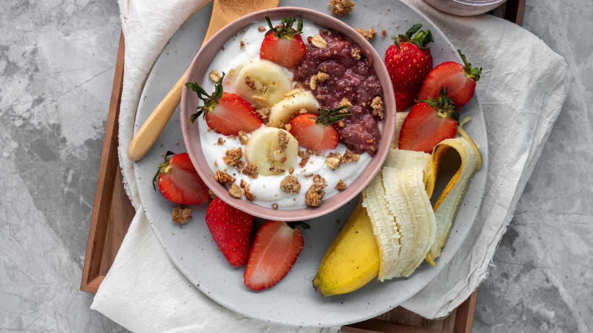 Yogurt, salud, superalimento, desayuno. Foto: Unsplash
