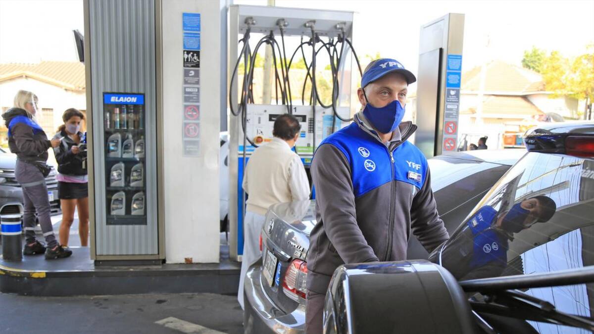 YPF, estación de servicio, combustibles, NA