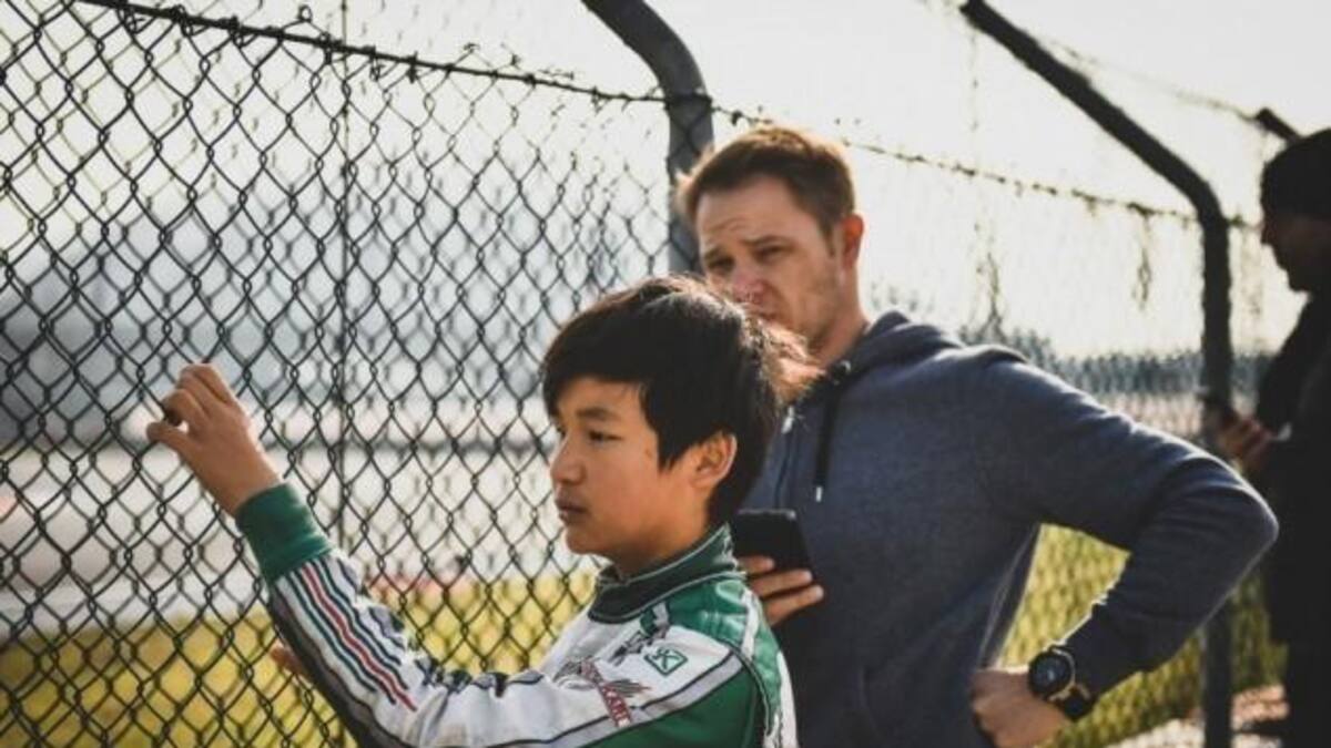 Yuanpu Cui, piloto Mercedes Benz, karting, automovilismo